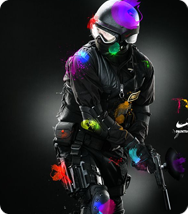 Glow in the dark Paintball