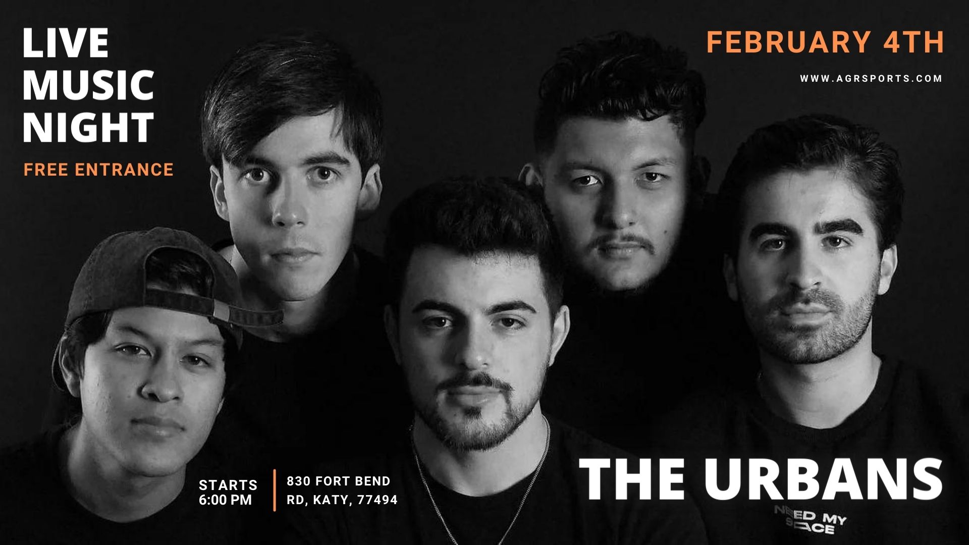 Live Music Night – The Urbans
